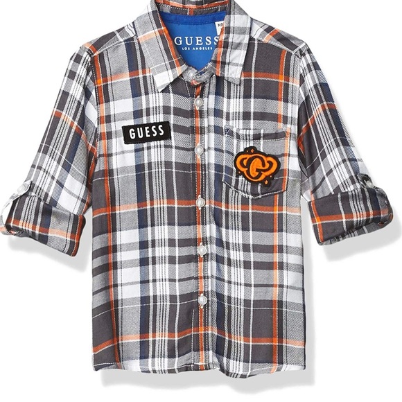 Guess Plaid Shirt - Picture 1 of 10
